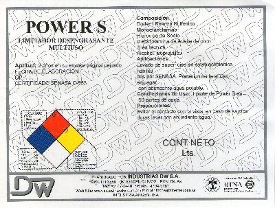 Detergente Multipropósito Power  S